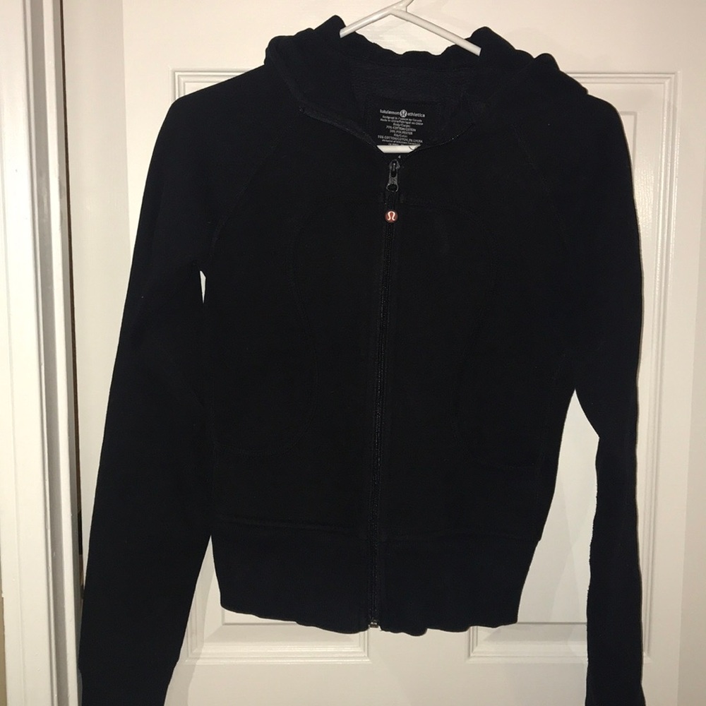 Lululemon Black Zip Up Hoodie